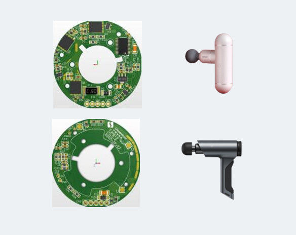 Pürüzsüz motor için PCB tedarikçileri Fascia tabancası endüktif endüktif olmayan kare dalga kontrolünü destekler