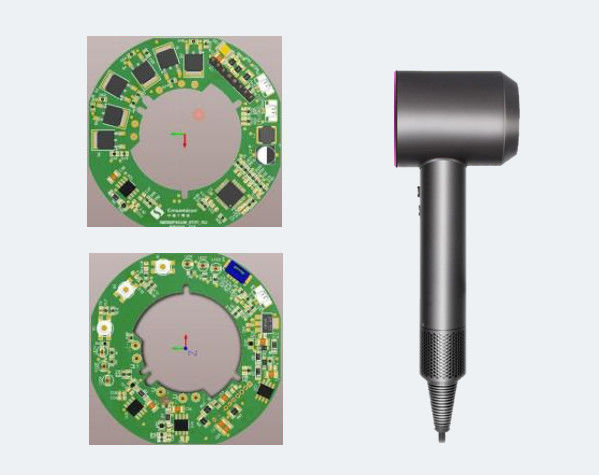 IPM ile en iyi PCB üreticileri Yüksek basınçlı Yüksek Hızlı İndüktif olmayan FOC ile saç kurutma makinesi için