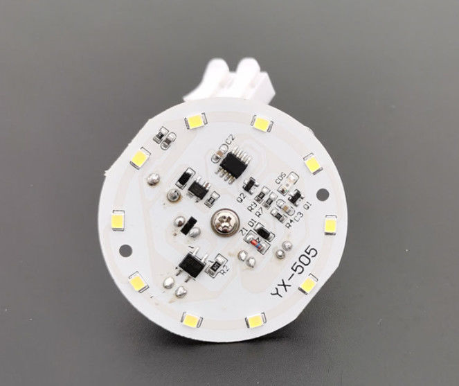 PCBA 10 LED ve Ses ve Işık Algılama için USB Bağlantısı ile Entegre Tavan Işığı, Manyetik Montaj Destek