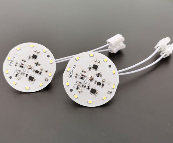 PCBA 10 LED ve Ses ve Işık Algılama için USB Bağlantısı ile Entegre Tavan Işığı, Manyetik Montaj Destek