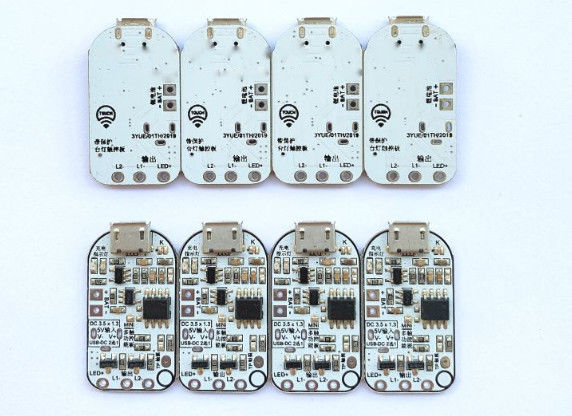 PCBA Touch Control Masa Lampası Üç Adımsız Hafiflendirme LED Desteği Şarj ve Deşarj Koruması