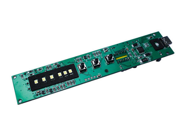 FR-4 Tek Katmanlı PCB Üretim Toplantısı USB Bağlantısı ile RF Güzellik için