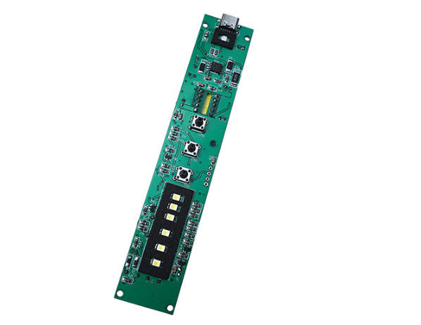 FR-4 Tek Katmanlı PCB Üretim Toplantısı USB Bağlantısı ile RF Güzellik için
