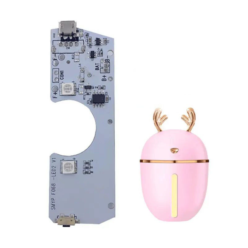 Özel Taşınabilir Mini Küçük Aroma Difüzörü PCBA USB Şarj edilebilir Nemlendiriciler PCB Basılı Devre Kartı