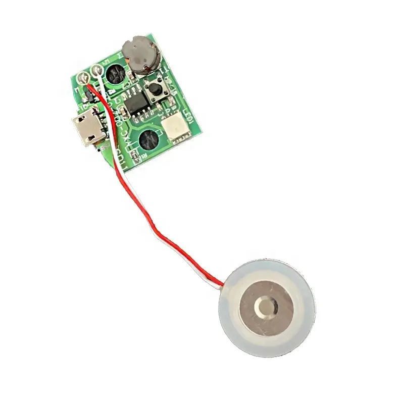 OEM ODM Kontrol Devre Sürücü Kartı 200ml Nemlendirici Diffuser Atomizer Atomizer PCBA Yedi Renkli Işık