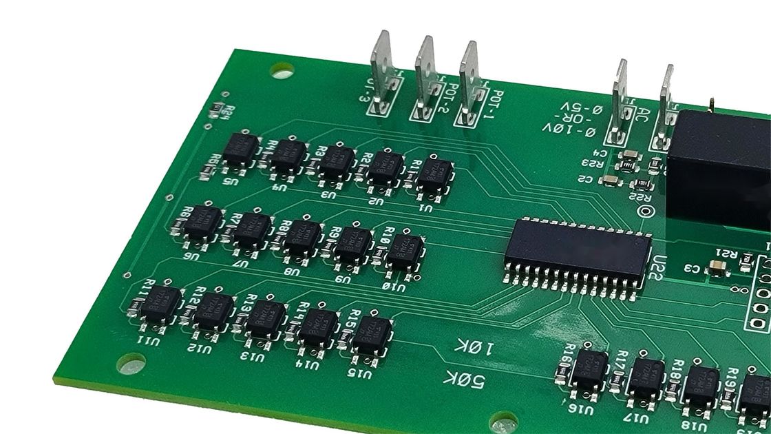 PCBA Baskılı Devre Kartı Montajı 1.60mm 2 katman 1/1 oz Yeşil Solder Maskesi HASL ((LF)