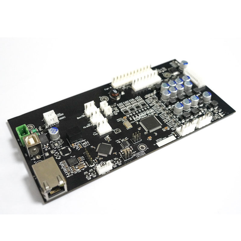 UL Sertifikası 2 Katman 0.1mm Minimum Trace Rigid PCB Sistem Ürünü / KB6160C'de PCBA Birim Ürünü