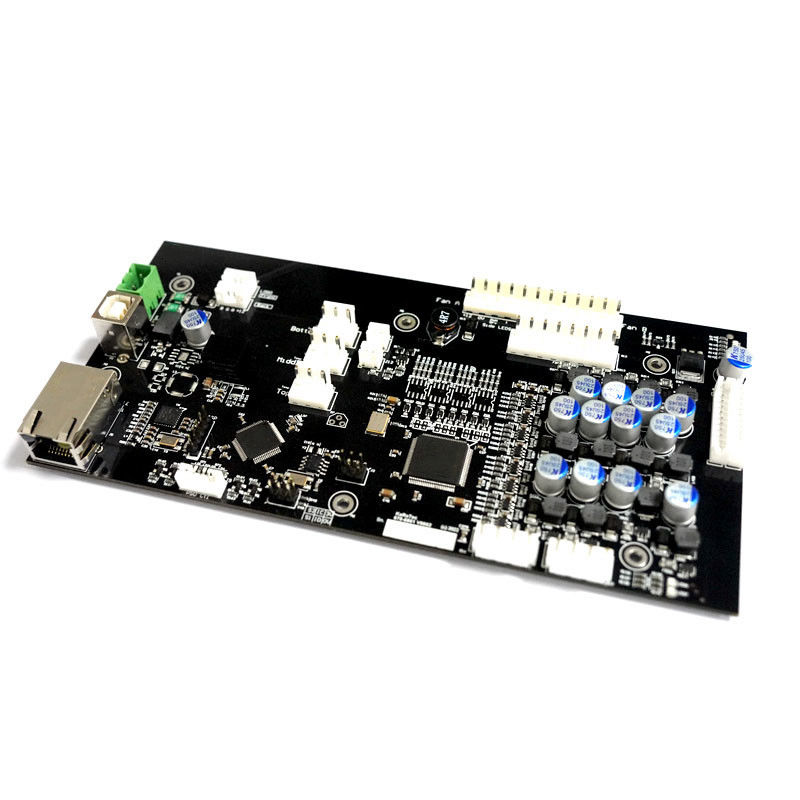 UL Sertifikası 2 Katman 0.1mm Minimum Trace Rigid PCB Sistem Ürünü / KB6160C'de PCBA Birim Ürünü