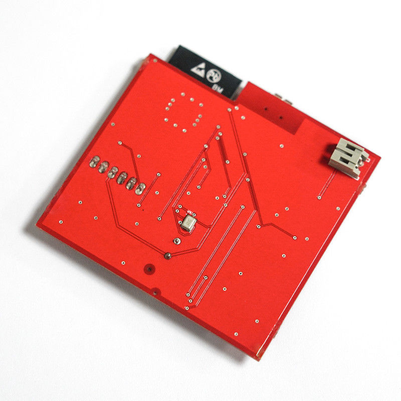 UL Sertifikalı Çift Katmanlı Kırmızı FR-4 Basılı Devre Tablosu Elektronik Üretim için PCBA